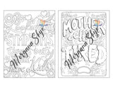 Swear Word Coloring Book for Moms: Motivational Quotes and Doodle Therapy for Stressed Out Moms Who Deserve a Break (and a Glass of Wine!) WoodArtSupply