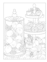 Creative Haven Happiness Is Homegrown: Fabulous Fruits & Vegetables Coloring Book; Produce from the Garden! (Adult Coloring Books: Food & Drink) Dover Publications