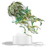 Piececool 3D Metal Puzzles for Adults - Marine Organism Jellyfish Night Light with USB Plug, Hobbies DIY Metal Arts & Crafts 3D Model Building Kits, Creative Gifts & Home Decor