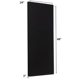 ATS Acoustics Sound Absorbing Acoustic Panel Fire Rated Professional Studio Quality 24" x 48" x 2" (Pitch) ATS Acoustics