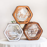 Wedding Card Box Personalized - Rustic Wedding Decorations for Reception Inside - Wood Card Box For Wedding Gift Card Box Holder - Wooden Card Box 2B1WEDDING