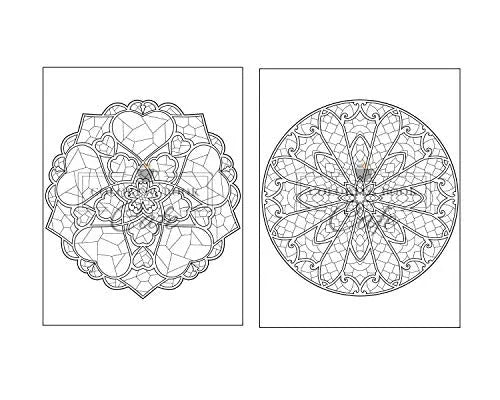 125 Mandalas: An Adult Coloring Book Featuring 125 of the World’s Most Beautiful Mandalas for Stress Relief and Relaxation Independently Published Iaerlllt