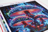 AllAboutEmbroideryUA Neon Mushrooms Bead Embroidery kit DA-3129 Beaded Cross Stitch