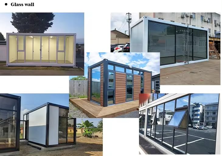 20ft/40ft Prefab Boxable Container House: Versatile Layouts with two Bedrooms, Kitchen, Living Room, Bathroom and Balcony