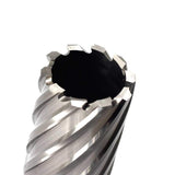 Annular Cutter JESTUOUS 3/4 Inch Weldon Shank 1-1/2 Cutting Diameter 2 Cutting Depth with Two-Flat HSS Kit for Magnetic Drill Press,1 Piece JESTUOUS