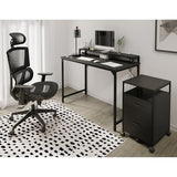 Realspace® Radano Mesh High-Back Executive Office Chair, Black, BIFMA Compliant Realspace