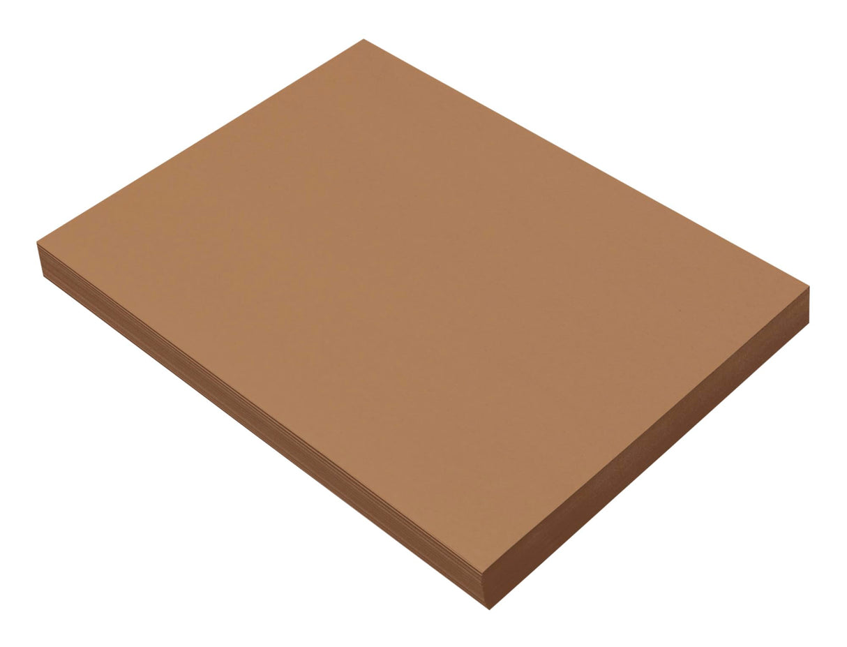 Prang (Formerly SunWorks) Construction Paper, Brown, 9" x 12", 100 Sheets Prang
