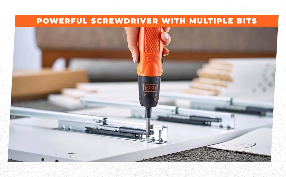 Black & Decker A7073 Battery Powered Screwdriver Product ID: 5035048280485 Black & Decker