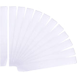 12 Pieces Blank Satin Sashes Plain Sashes Party Accessory for Graduation Wedding Party DIY Supplies(White) Patelai