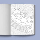 Stress Relief Cat Coloring Book: Calming and Adorable Designs for Adults WoodArtSupply