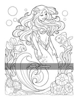 Stress Relief: Adult Coloring Book with Animals, Flowers, Fantasy, and More for Mindfulness and Relaxation WoodArtSupply