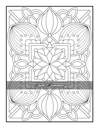 100 Amazing Patterns: An Adult Coloring Book with Fun, Easy, and Relaxing Coloring Pages