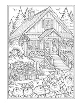 Creative Haven Small-Town Charm Coloring Book (Adult Coloring Books: In The Country) WoodArtSupply