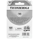 Ticonderoga Pencil Cap Erasers, Assorted Pastel Colors, 10 Count Ticonderoga