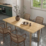 ARIEL 60 x 25 x 1.5 Hevea Unfinished Butcher Block Countertop, Solid Wood Butcher Block Table Top for DIY Workbench Top, Dining Table Top, Kitchen Island Top, Washer Dryer Top ARIEL