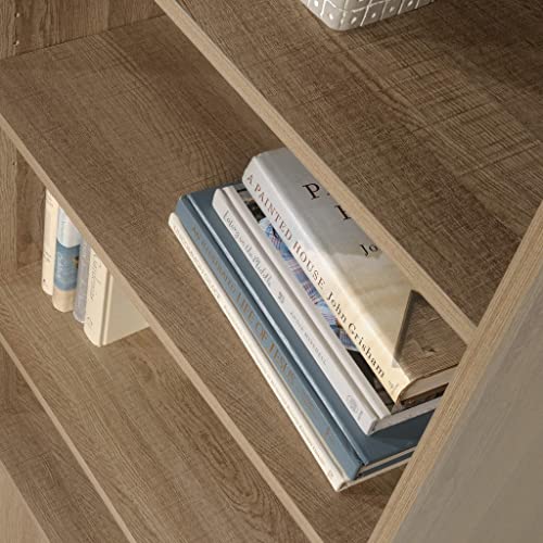Sauder Beginnings Bookcase With Doors/ Book shelf, Summer Oak finish Sauder