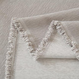 100% Waterproof Couch Cover Sofa Covers for Sectional Couches Reclining Armseat/Chair/Futon Sofa SlipCover for Dog Pet-Friendly Furniture Protector for Living Room with Tassel(91" x 134", Light Gray) TieyaChkis