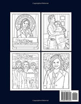 Parks And Rec Coloring Book: A Stress Relief Coloring Book For Adults With High Quality Illustrations Of Parks And Recreaton TV Series WoodArtSupply