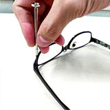 11 PCS Mini Screwdriver Set, Small Screwdriver Set of Flathead and Phillips Screwdrivers, Screwdriver Set for Glasses, Watch, Phone, Toys, Computer Repair Senkiila