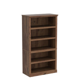 Sauder Vintage Oak 5-Shelf Bookcase for Stylish Storage Solutions Sauder