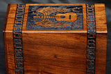 Handmade Guitar Wooden Urns for Human Ashes Full Size, Custom Personalized Rosewood Box Urn for Ashes, Engraved Cremation Urns for Ashes Keepsake Urn Merit Wooden Craft