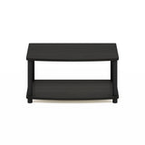 Furinno Turn-N-Tube Multipurpose 2-Tier Printer Stand Display/Elevated TV Stand, Espresso/Black Furinno