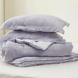 Bedsure Full Comforter Set - Lavender Bed Set, 3 Pieces Cute Floral Bedding, 1 Soft Reversible Botanical Flowers Comforter and 2 Pillow Shams Bedsure