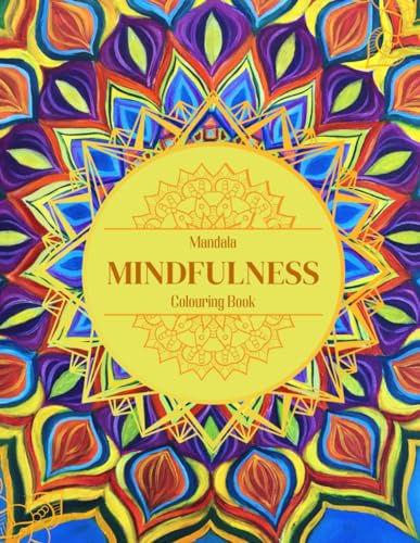 Mindfullness Adult Colouring Book: A New Beginning WoodArtSupply