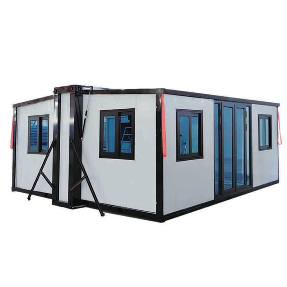 Foldable homes 20/40ft office folding container house 20ft 30ft 40ft prefab house australia expandable container house home office - WoodArtSupply