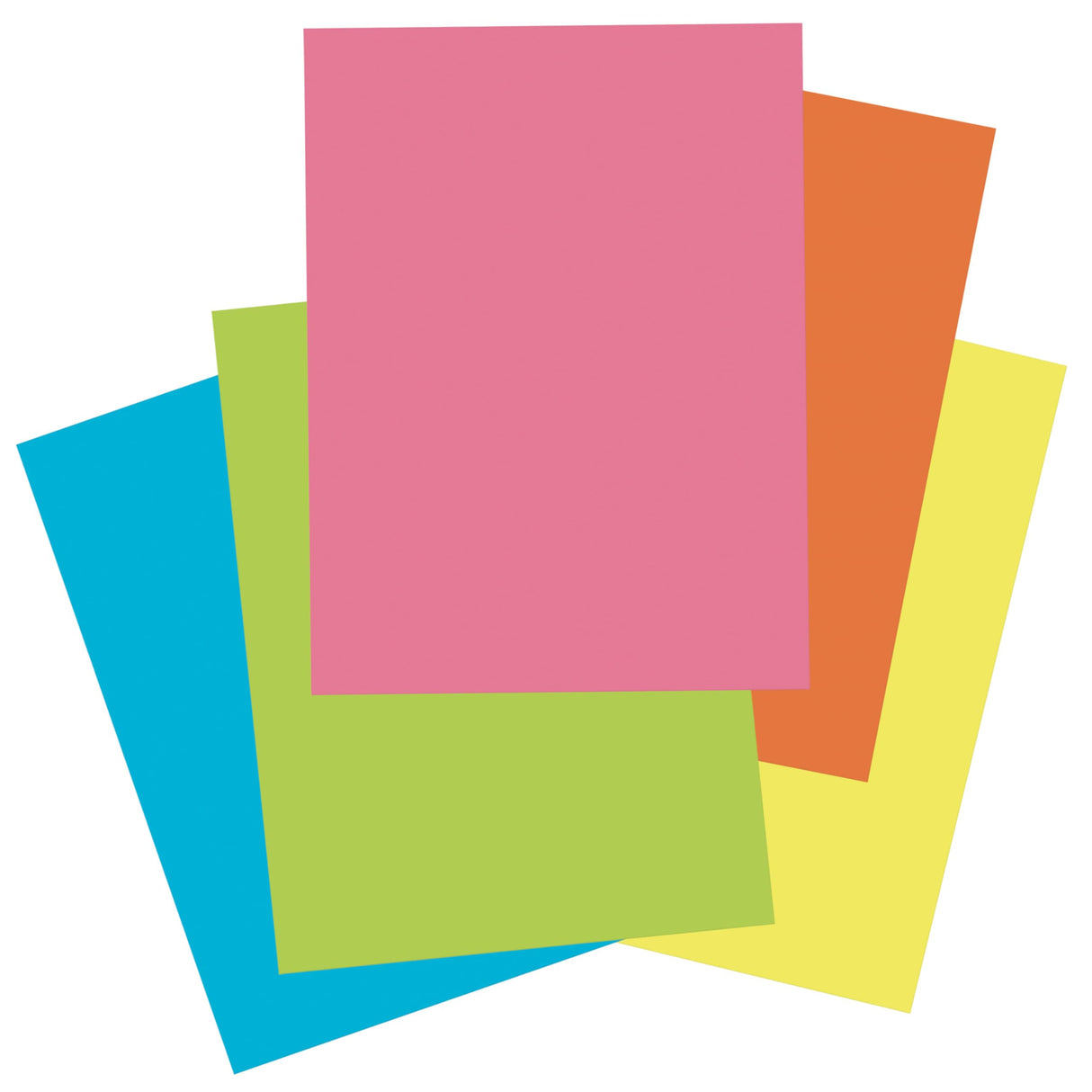 Tru-Ray Heavyweight Construction Paper, Hot Assorted Colors, 9" x 12", 50 Sheets Tru-Ray