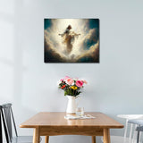 Paint by Numbers for Adults DIY Jesus Painting Paint by Numbers Kits Christianity Hand for Kids Beginner Oil Painting Kits for Home Decor 16x20 Inch Generic