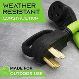 GearIT 50-Amp Extension Cord for RV and EV (50 Feet) 4-Prong 250-Volt, Tesla Model 3/S/X/Y, NEMA 14-50P to 14-50R 6/3, 8/1 STW AWG Gauge Outdoor Auto Power Cord GearIT