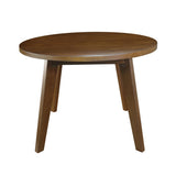 American Trails Genuine 100% Hardwood Round Coffee Table - Hand-Wiped Walnut American Trails