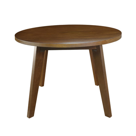 American Trails Genuine 100% Hardwood Round Coffee Table - Hand-Wiped Walnut American Trails