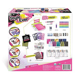 Canal Toys Style 4 Ever Fashion Design Studio, Design your own Fashions, Design Sheets with Stencils, Stickers, and Fabrics, Add Colors, Patterns, and Textures, All Organized in the Stylish Studio Canal Toys