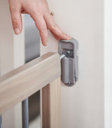 Regalo Heritage and Home Wooden Extra Wide Stairway and Hallway Walk Through Baby Safety Gate with Mounting Kit Regalo