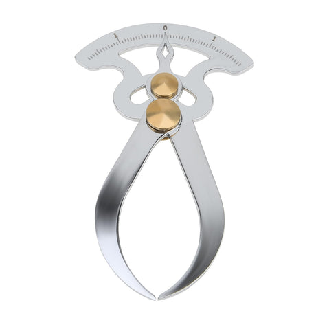 Smgda Stainless Steel Feeler Gauge, Thickness Gauge, Depth Gauge, Inner Outer Diameter Ruler, Inside/Outside Caliper, Pocket Ruler Imperial Measuring Tool for Measure Gap Width/Thickness Woodturning Smgda