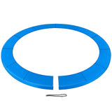12FT Trampoline Safety Pad Trampoline Replacement Pad Safety Spring Cover, No Hole for Poles, Fit 5.5-7 inch Springs (Pads Only) Zoomster