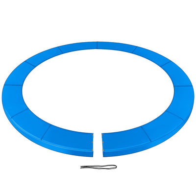 12FT Trampoline Safety Pad Trampoline Replacement Pad Safety Spring Cover, No Hole for Poles, Fit 5.5-7 inch Springs (Pads Only)