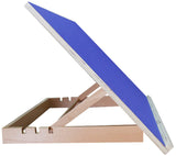 Nautical Beach Decor Adjustable Wooden Puzzle Board Easel, Non-Slip Felt Top Portable Tilting Jigsaw Puzzles Table for Up to 1000 Pieces (21 x 30 Inch) Nautical Beach Decor