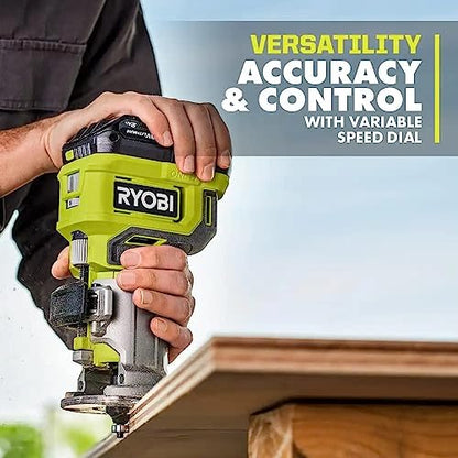 ONE+ 18V Cordless Compact Fixed Base Router (Tool Only) (Renewed) - WoodArtSupply