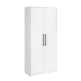 Elite Premium Tall Storage Cabinet by Prepac - White, 72" H, 5 Shelves, Versatile Kitchen & Bathroom Use Prepac