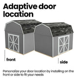 Handy Home Products Hudson 12x24 Do-it-Yourself Wooden Storage Shed with Floor Handy Home Products