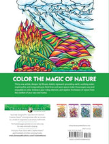 Creative Haven The Four Elements Coloring Book (Adult Coloring Books: Nature) WoodArtSupply