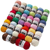 YarnArt Begonia 100% Cotton, Pure Premium Soft Cotton for Knitting Crochet and Amigurumi, Shiny Colors 1.76 Oz (50g) / 185 Yrds (169m) (0015) YarnArt