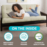 Mozaic Full Size 12-inch Futon Mattress, Polyester, Medium Mozaic