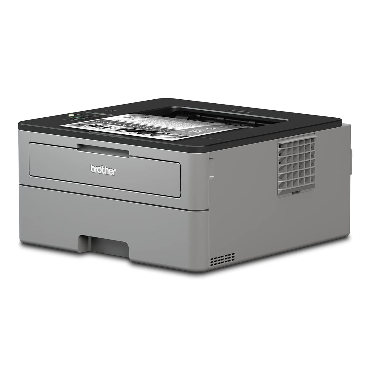 Brother L-2325DW Series Compact Monochrome Laser Printer I Wireless I Mobile Printing I Auto 2-Sided Printing I Print Up to 26 Pages/min I 250-sheet/tray I 1-line LCD Display + Printer Cable Brother