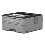 Brother L-2325DW Series Compact Monochrome Laser Printer I Wireless I Mobile Printing I Auto 2-Sided Printing I Print Up to 26 Pages/min I 250-sheet/tray I 1-line LCD Display + Printer Cable Brother