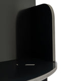 5-Tier Rotating Bookshelf - 360° Spinning Bookcase Storage Rack for Organising Books and Displaying Items SuiYuLn