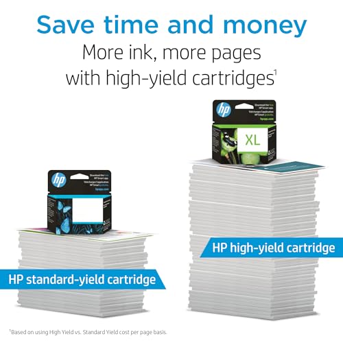 HP 910XL Black High-yield Ink Cartridge | Works with HP OfficeJet 8010, 8020 Series, HP OfficeJet Pro 8020, 8030 Series | Eligible for Instant Ink | 3YL65AN HP